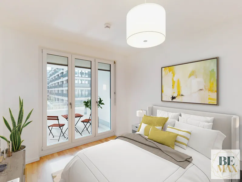 Exklusives Wohnen in der City West! 2-Zimmer Neubauwohnung mit Echtholzparkett — photo 1